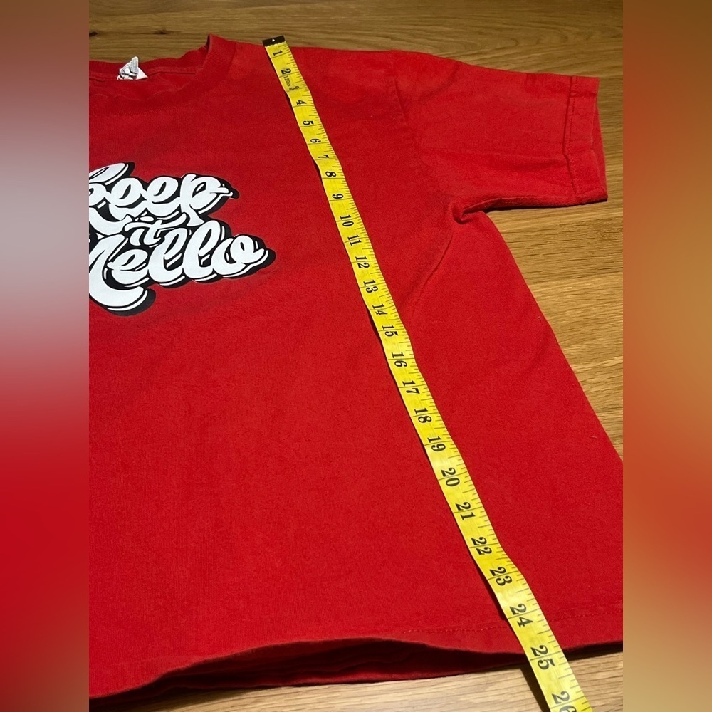 Keep it Mello MarshMellow T shirt. Size Yputh XL - Picture 4 of 5
